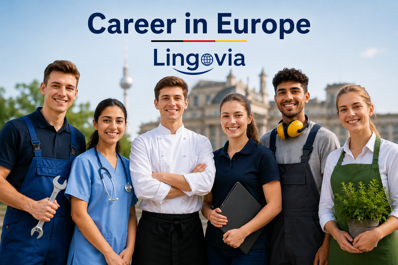 Lingovia candidates building careers in Europe